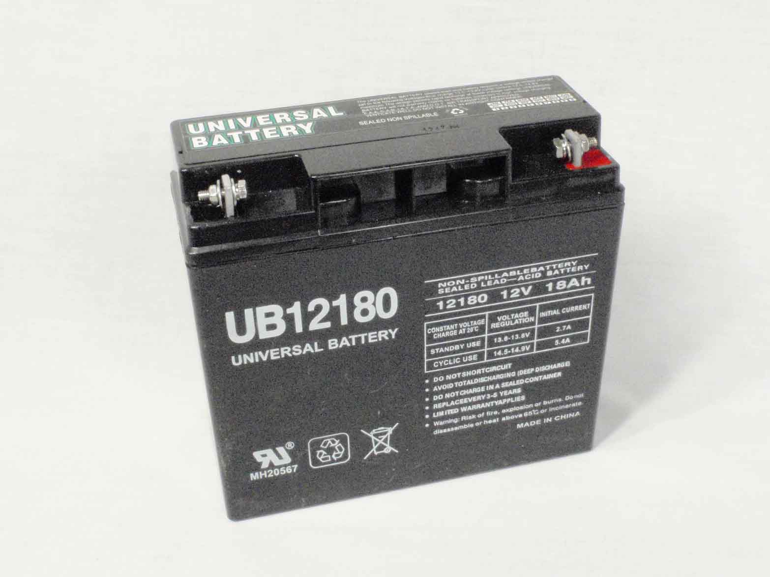   #10903 Sealed Battery (ES18-12)