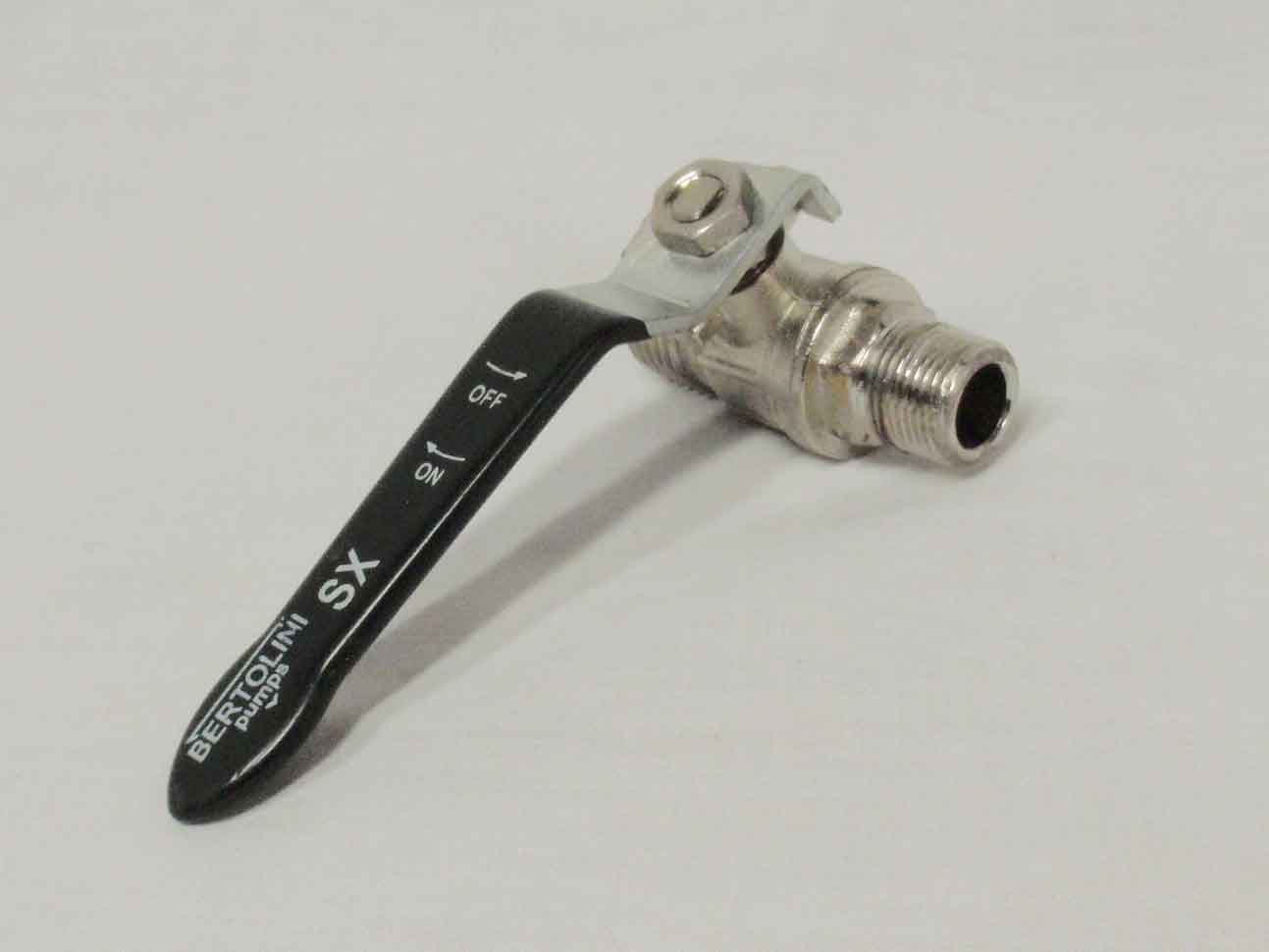 #54500 Two-way brass ball valve 3/8"