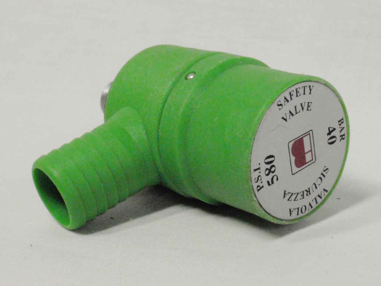 #54900 Safety valve (580 psi; suits PA 330 & 530 pumps)